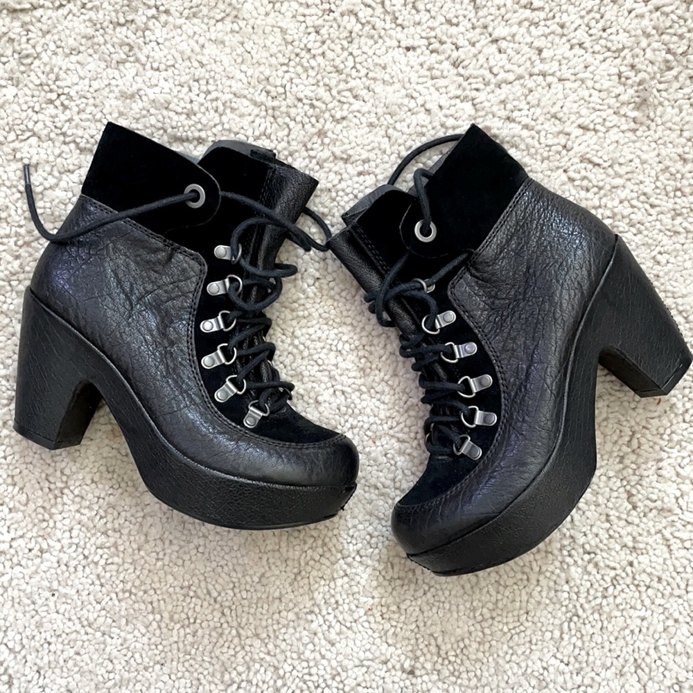 Kork-Ease Maya Lace up platform boots